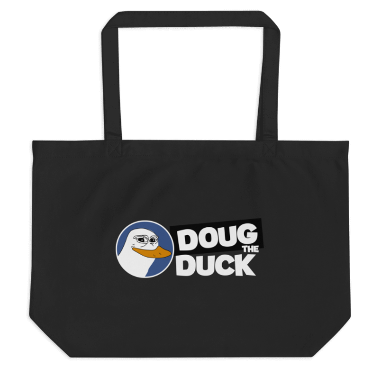 Doug The Duck -  Large Eco Tote Bag