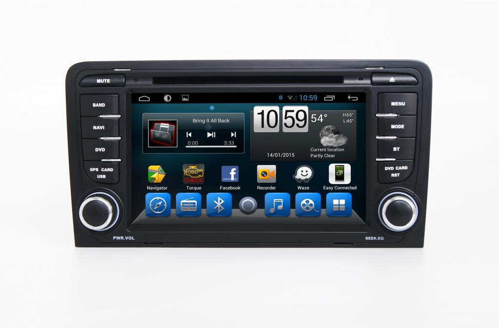 Audi 2002-2013 Android Auto and Apple CarPlay Media kit